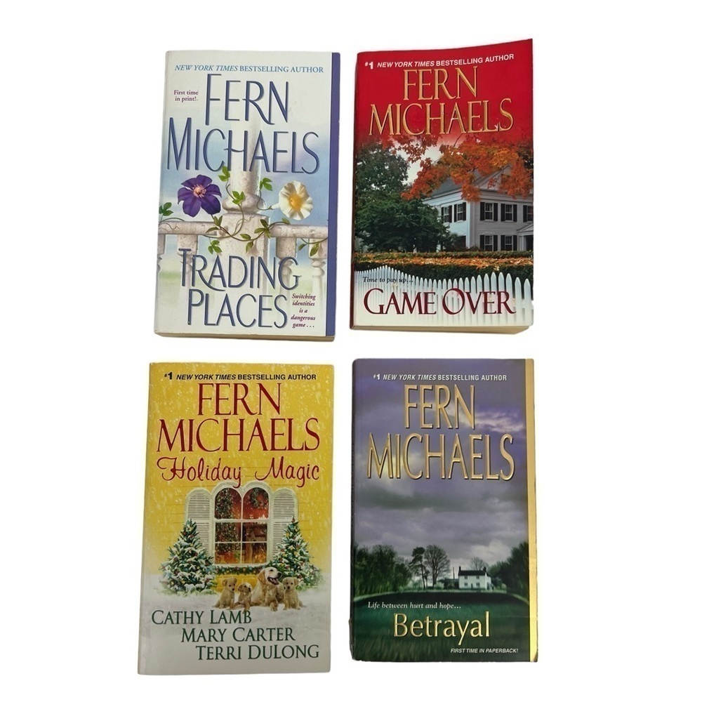 Fern Michaels Fiction Books/Novels Lot/4 Paperbacks Romance/Contemporary Women